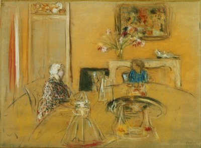غداء في قلعة كلايس. غداء في شاتو ديه كلايس ، ج. 1935 بواسطة إدوارد فويلارد