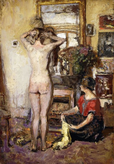 عري في الداخل. عارية في الداخل ، 1923 بواسطة إدوارد فويلارد