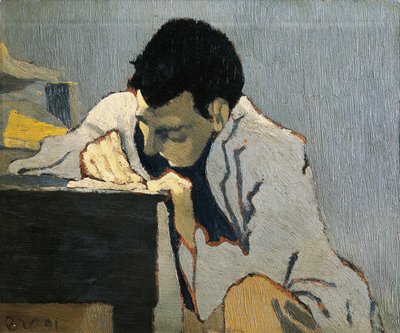 صورة لأوريلين لوجن بو. رسم إدوارد فيلارد (1868-1940) بواسطة إدوارد فويلارد