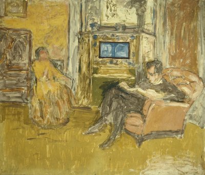 دراسة لصورة السيد ، ج .1916 بواسطة إدوارد فويلارد