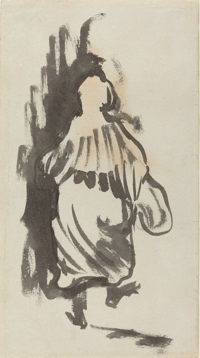 رؤية مجسم مشي من الخلف ، ج. 1894. بواسطة إدوارد فويلارد