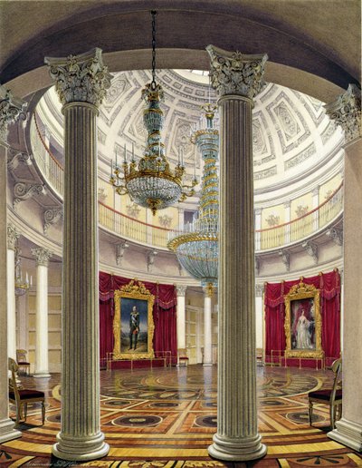 The Rotunda ، قصر الشتاء ، 1862 بواسطة إدوارد هاو