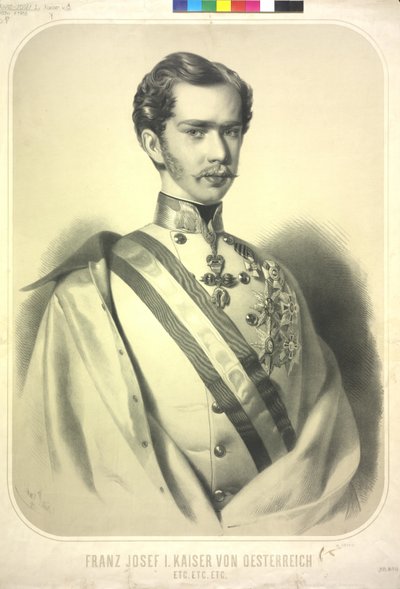 إمبراطور النمسا فرانز جوزيف الأول بواسطة Eduard Kaiser