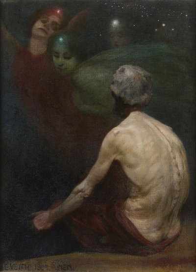 القزم Alberich و Rhinemaidens The Rhine Gold ، 1909. بواسطة إدوارد فيث