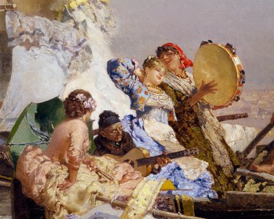 The New Song With Words and Music, by Edoardo Dalbono, detail بواسطة إدواردو دالبونو