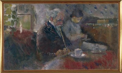At the Coffee Table بواسطة إدوارد مونش
