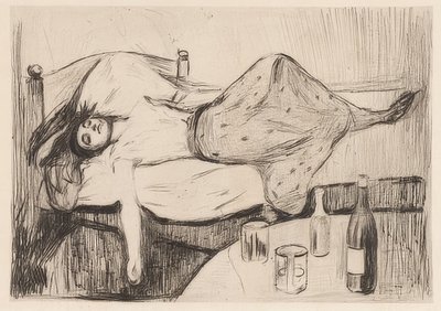 اليوم التالي. 1894 بواسطة Edvard Munch