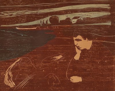 حزن الثالث. 1902 بواسطة إدوارد مونش