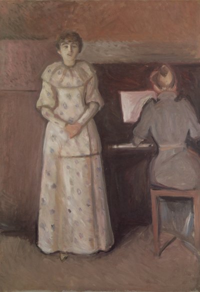 The Two Sisters, Ragnhild and Dagny Juel بواسطة إدوارد مونش