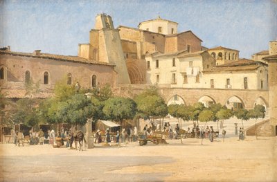 Torvet i Sulmona بواسطة إدوارد بيترسن