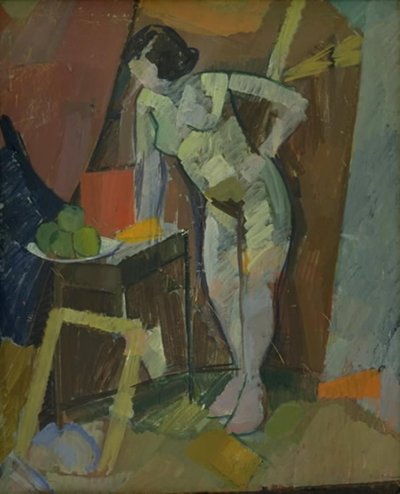 أنثى عارية بواسطة Edvard Weie