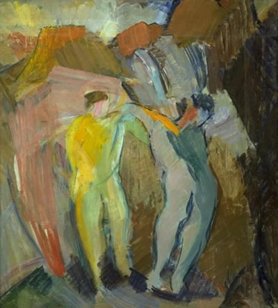 اثنان Genii. رسم بواسطة Edvard Weie