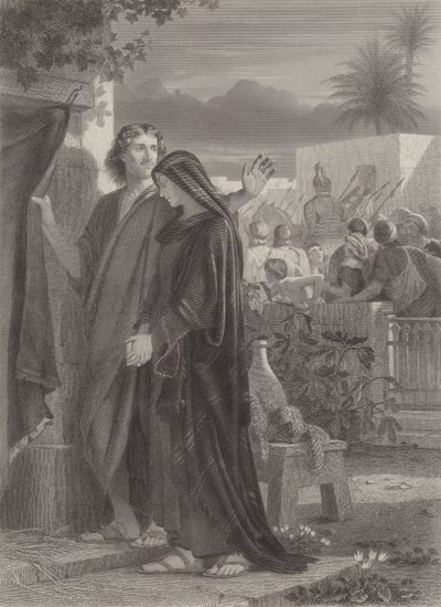 القديس يوحنا وأم يسوع بواسطة إدوارد أ. أرميتاج