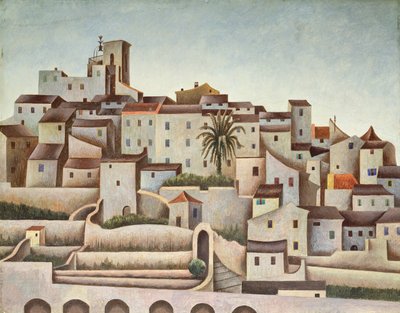 بيوت ، حوالي عام 1925 (زيت على قماش) بواسطة إدوارد ألكسندر وادزورث