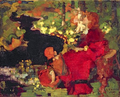 بركة في الغابة بواسطة إدوارد أتكينسون هورنيل