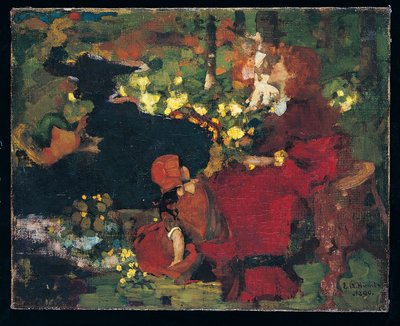 بركة في الغابة بواسطة إدوارد أتكينسون هورنيل