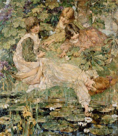 المسبح بواسطة Edward Atkinson Hornel