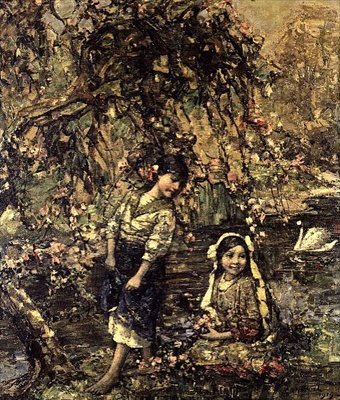 بركة البجع بواسطة إدوارد أتكينسون هورنيل