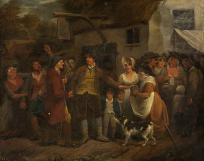 The Ale House Door (oil on canvas) بواسطة إدوارد بيرد