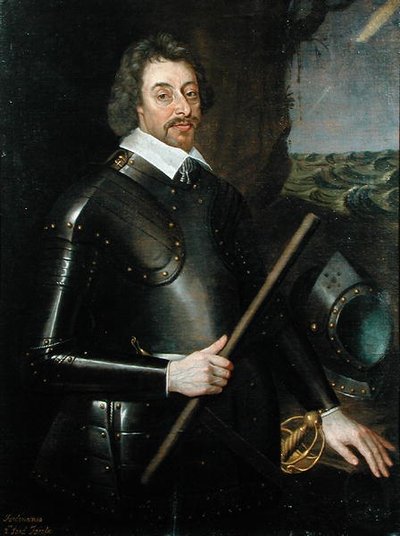 فرديناندو (1584-1647) اللورد فيرفاكس الثاني (زيت على قماش) بواسطة إدوارد باور
