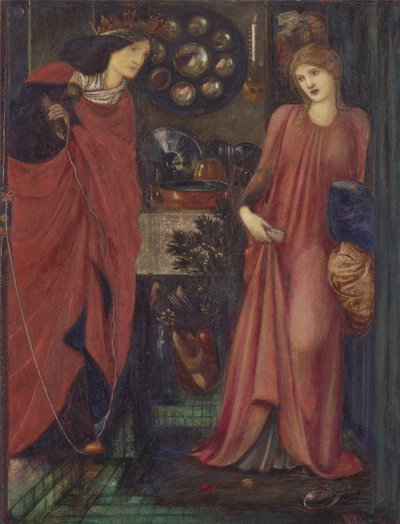 معرض روزاموند والملكة اليانور بواسطة Edward Burne Jones