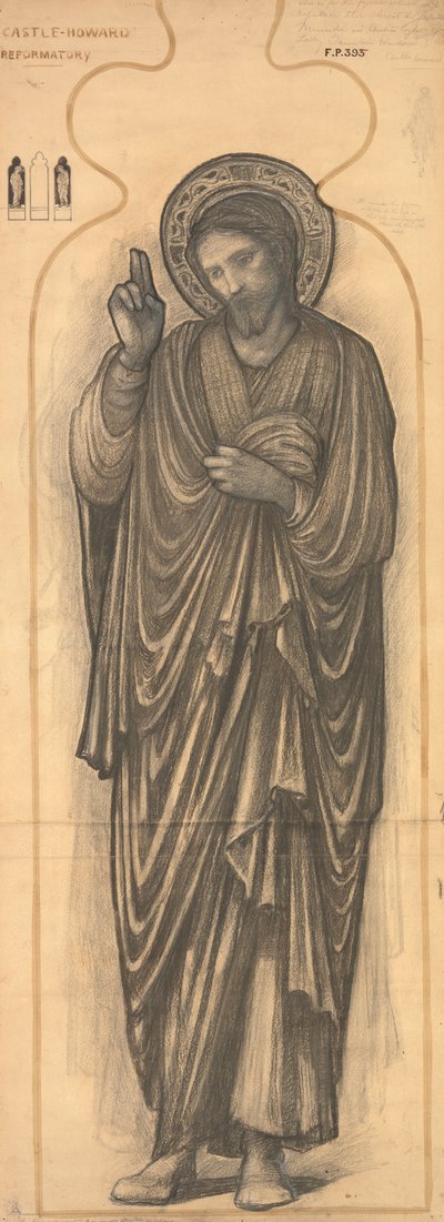 مخلص العالم بواسطة Edward Burne-Jones