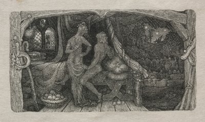الغرفة Idyll ، 1829. بواسطة إدوارد كالفرت