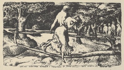 الطوفان ، 1904. بواسطة إدوارد كالفرت