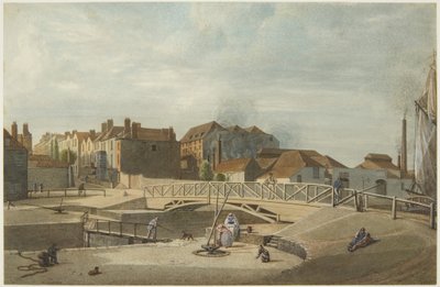 Bathurst Basin (pencil & watercolor on paper) بواسطة إدوارد كاشين