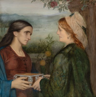 الهدية (بالألوان المائية) بواسطة إدوارد كليفورد