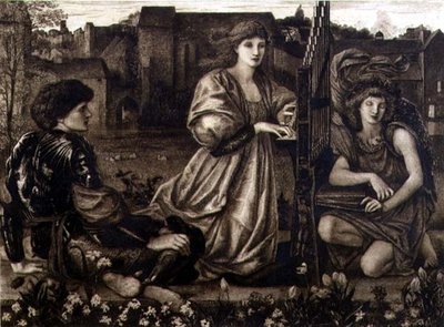 شانت دامور ، نقشها روبرت دبليو ماكبث (1848-1910) حانة. بواسطة جمعية الفنون الجميلة بواسطة إدوارد كولي (بعد) بيرن جونز