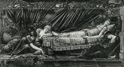 The Rose Bower ، من سلسلة Briar Rose بواسطة إدوارد كولي (بعد) بيرن جونز