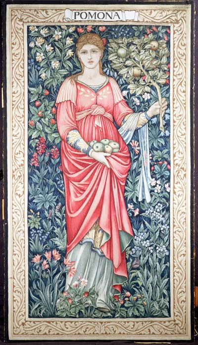 بومونا ، من صنع شركة موريس أوند ، c.1885 (نسيج) بواسطة إدوارد بورن جونز