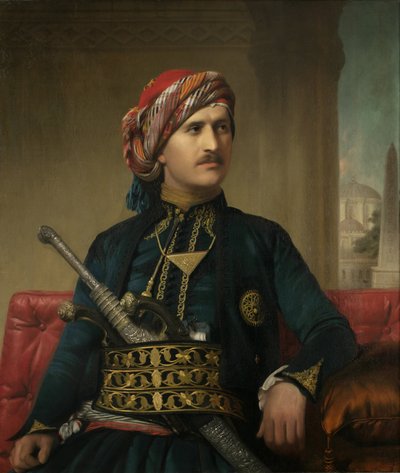 الأرمينية في النمط القديم من الزي التركي ، 1848-1849 بواسطة إدوارد هارتلي موني