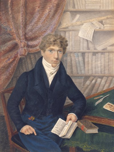 القس جورج هيتون ، ماساتشوستس ، 1824-1825. بواسطة إدوارد هيتون