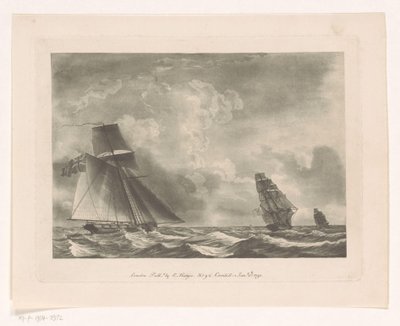 الأسطول البريطاني في البحر Seascapes (عنوان المسلسل) بواسطة إدوارد هيدجز