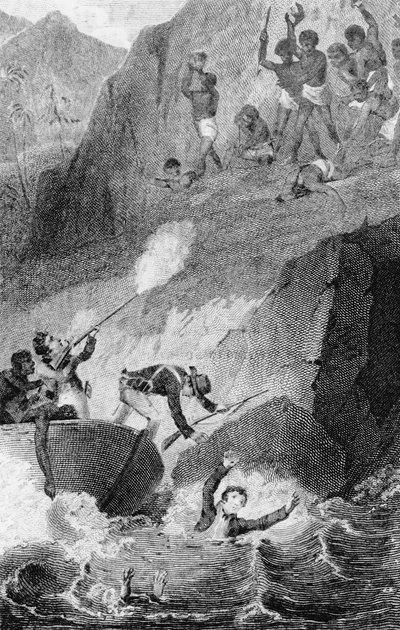 وفاة منتجو مونجو ، 1806 بواسطة إدوارد هنري كوربولد