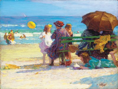 نزهة عائلية بواسطة Edward Henry Potthast
