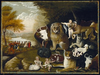 المملكة المسالمة ، c.1833-34 بواسطة إدوارد هيكس