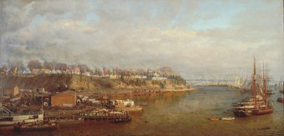 سيتي بوينت ، فيرجينيا ، مقر الجنرال جرانت ، 1873 بواسطة إدوارد لامبون هنري