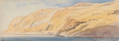 أبو سمبل، الساعة 1:10 مساءً، 9 فبراير 1867 (385) بواسطة إدوارد لير