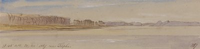 بالقرب من تابها، الساعة 9:45 صباحاً، 31 يناير 1867 (287) بواسطة إدوارد لير