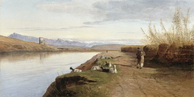كامبانا الرومانية ، 1860 بواسطة إدوارد لير