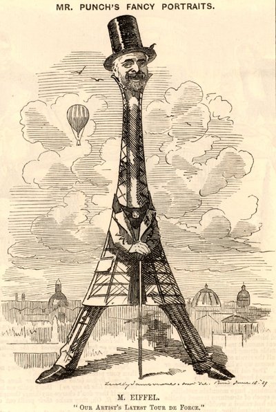 "" (الكسندر) غوستاف إيفل (1832-1923) مهندس مدني فرنسي بواسطة إدوارد لينلي سامبورن
