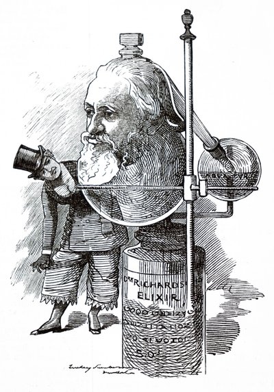 Benjamin Ward Richardson. بواسطة إدوارد لينلي سامبورن