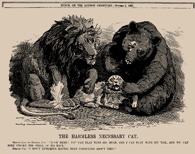 القط الضروري غير المؤذي. بانش ، 2 أكتوبر 1907 ، 1907. بواسطة إدوارد لينلي سامبورن