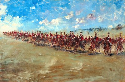 تقدم لانسر 16 في العدو ، 1898 بواسطة إدوارد ماثيو هيل