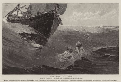 صخرة حوريات البحر بواسطة إدوارد ماثيو هيل