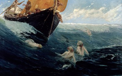 صخرة حورية البحر بواسطة Edward Matthew Hale