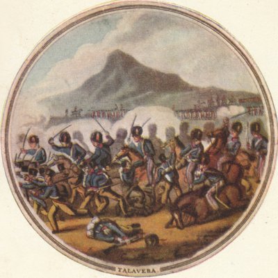 معركة تالافيرا ، 1815 ، 1910 بواسطة إدوارد أورم